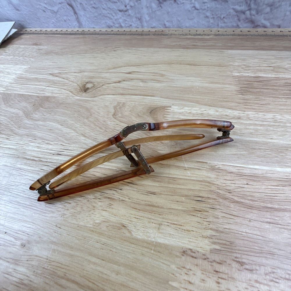 Vintage Men's glasses 1970s‎ / ITALFORM /folding eyeglasses/tortoise glasses - Picture 5 of 7